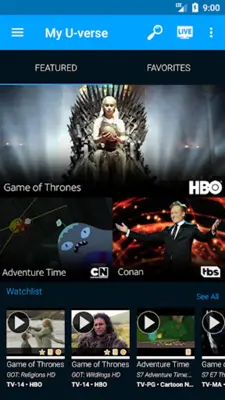 AT&T U-verse android App screenshot 11